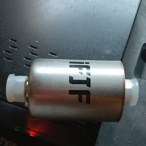 Silver Inline Fuel Filter for Men